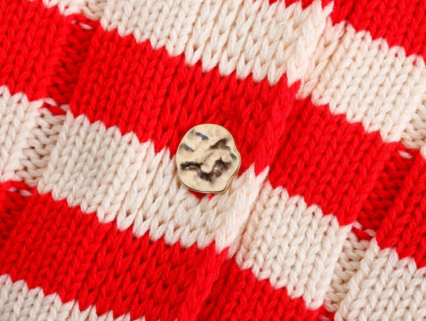 2024 New Women's Clothing European And American Style Fashionable Temperament Casual Versatile Eight Ply Knitted Jacket