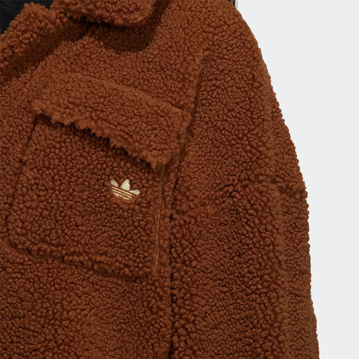 Adidas Official Genuine Three Stripes Women's Long Warm Fleece Coat HC0310