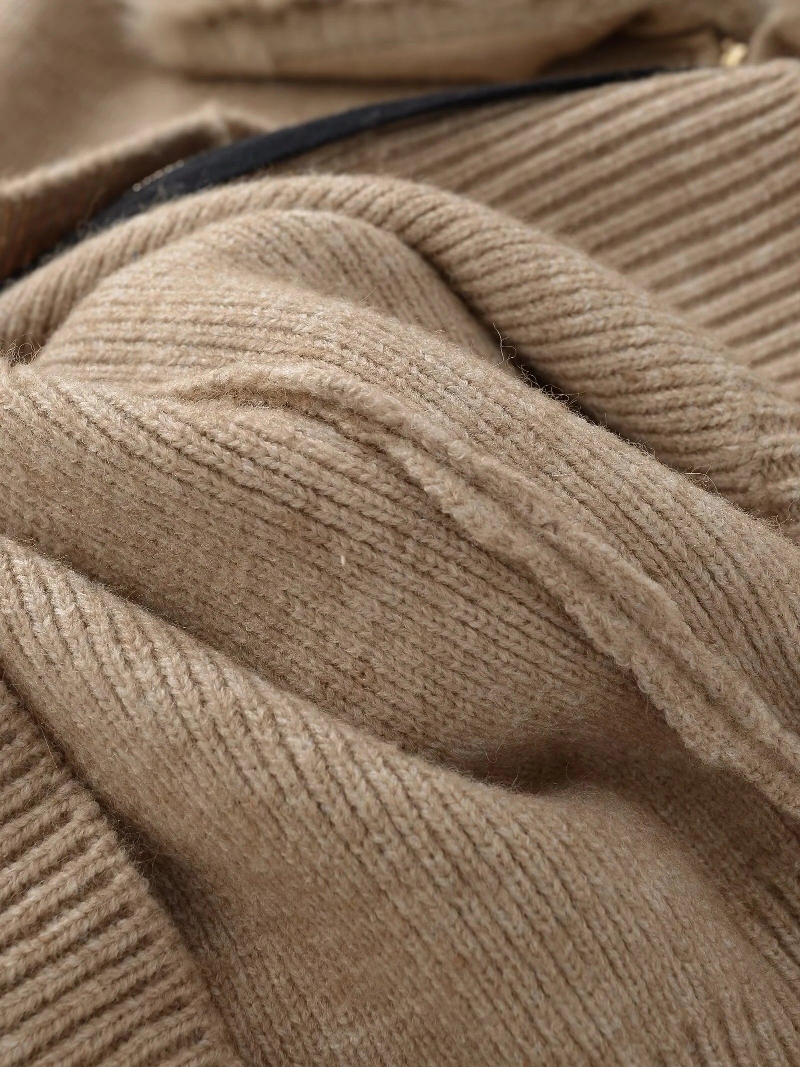 European and American 2025 autumn new women's clothing casual temperament simple artificial fur effect lapel jacket