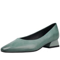 Comfort Middle Heel Genuine Cowhide Shoes Waiter Airline Crew Shopping Trainman Attendant Office Worker 34-40